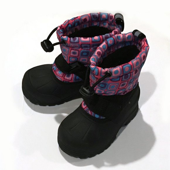 Northside Girls Thermolite Frosty Winter Waterproof Boots - Toddler 5 - Picture 2 of 3